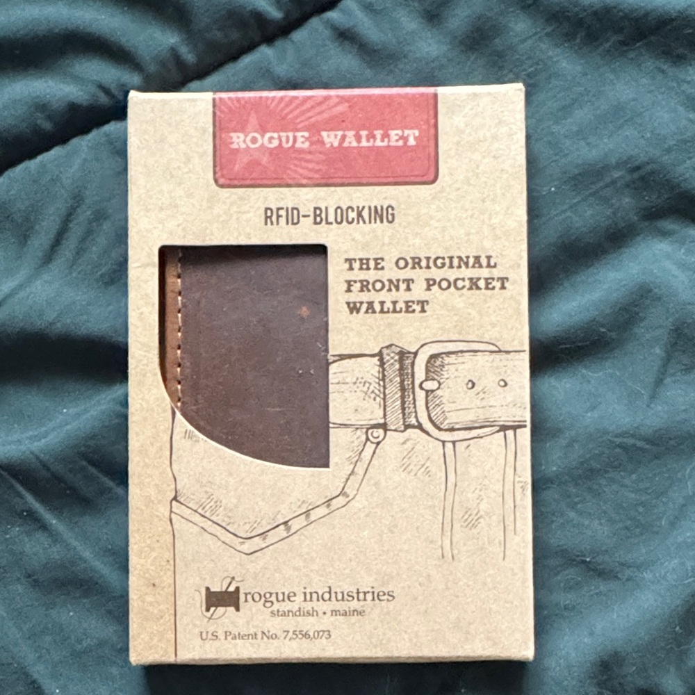 Rogue Industries Front Pocket Wallet - Brown